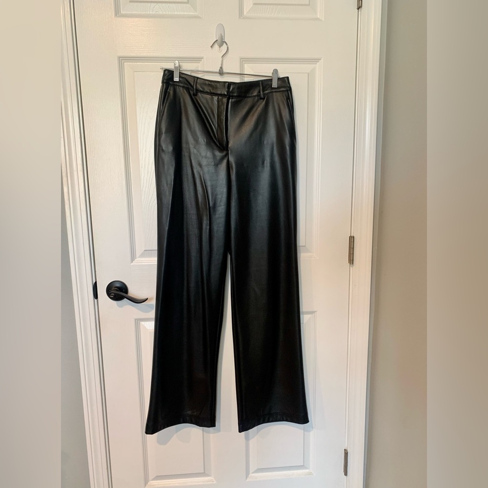 RACHEL ZOE Faux Leather Pants Size 6